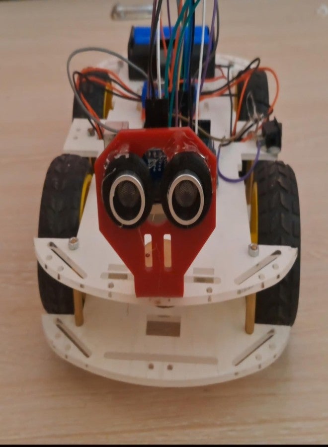 ROBOINNOVATION || All-in-One 4WD kit Line Follower || Obstacle Avoiding|| Edge Detector || Bluetooth Remote Control || Light Following Robot kit with Online Guide - Image 5